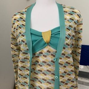 Missoni Knit Twinset Tank Top and Sweater